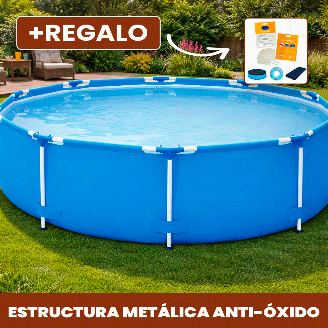 Piscina de Armazón 5.000 Litros + REGALO