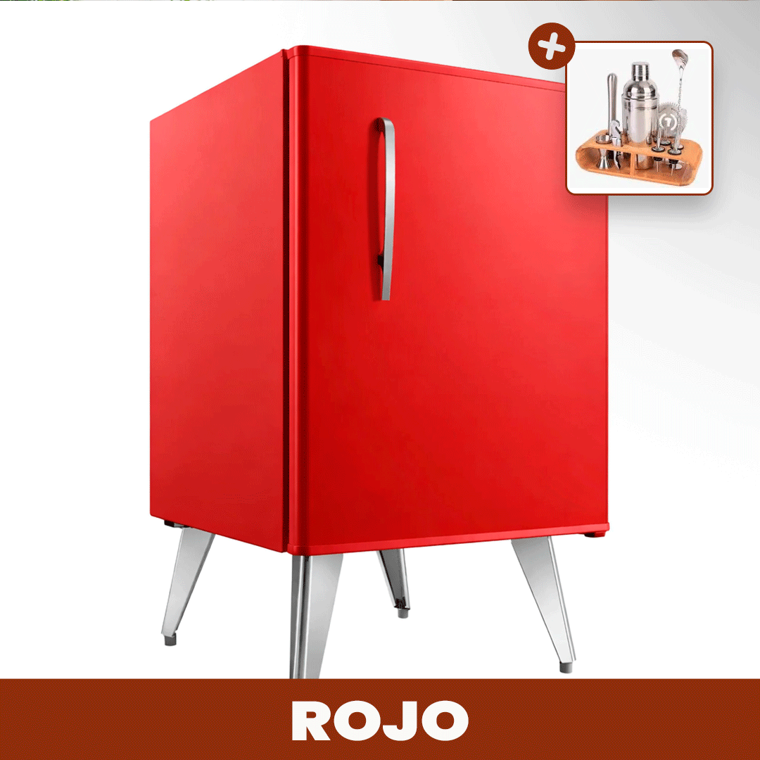Frigobar Retrô 76 Litros – Diseño Vintage con Estilo y Funcionalidad + REGALO